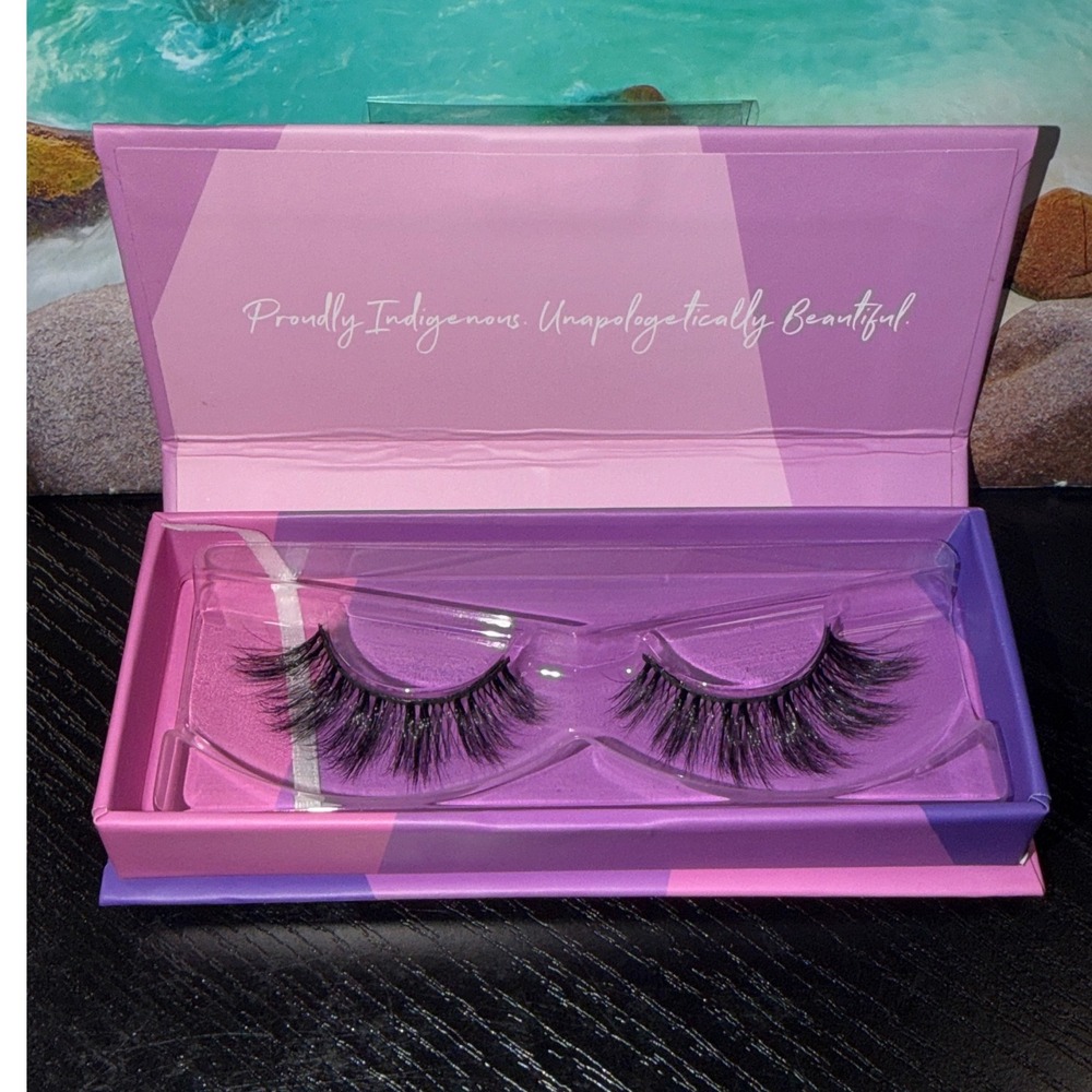 Prados Beauty Luxe Faux Mink Lashes Baddie Clan Black Reusable Cruelty-Free NEW